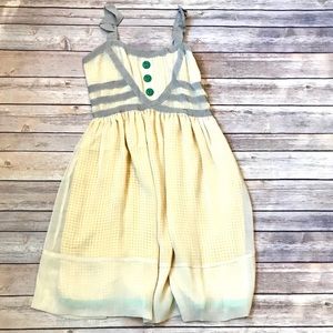 Matilda Jane Yellow gingham Dress